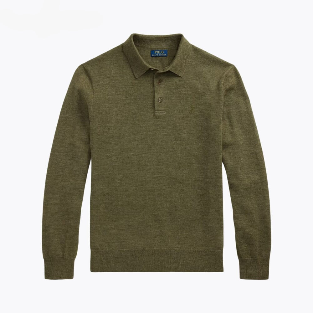 Wool Polo-Collar Jumper