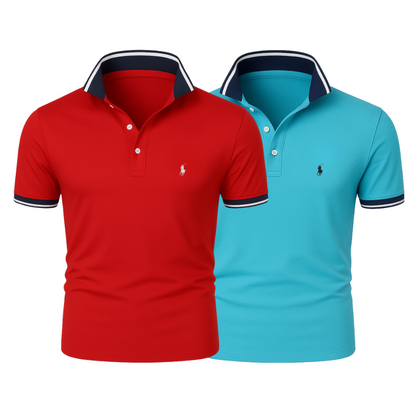 (KAUFE 1, ERHALTE 2) - Premiere Polo Shirt Kit – Professional Line by (2-Pack)