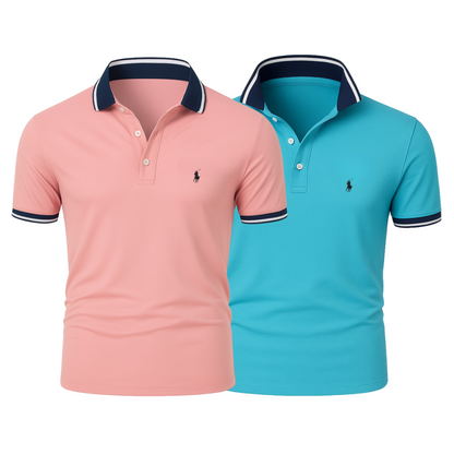 (KAUFE 1, ERHALTE 2) - Premiere Polo Shirt Kit – Professional Line by (2-Pack)