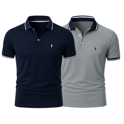 (KAUFE 1, ERHALTE 2) - Premiere Polo Shirt Kit – Professional Line by (2-Pack)