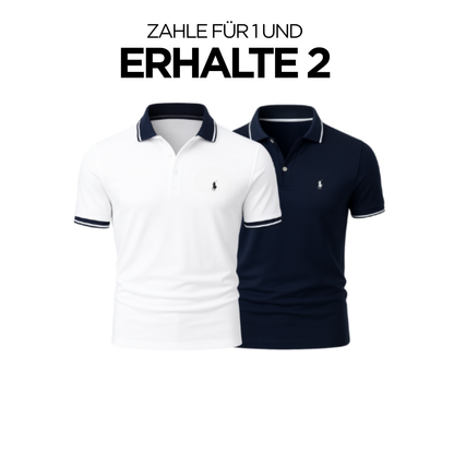 (KAUFE 1, ERHALTE 2) - Premiere Polo Shirt Kit – Professional Line by (2-Pack)