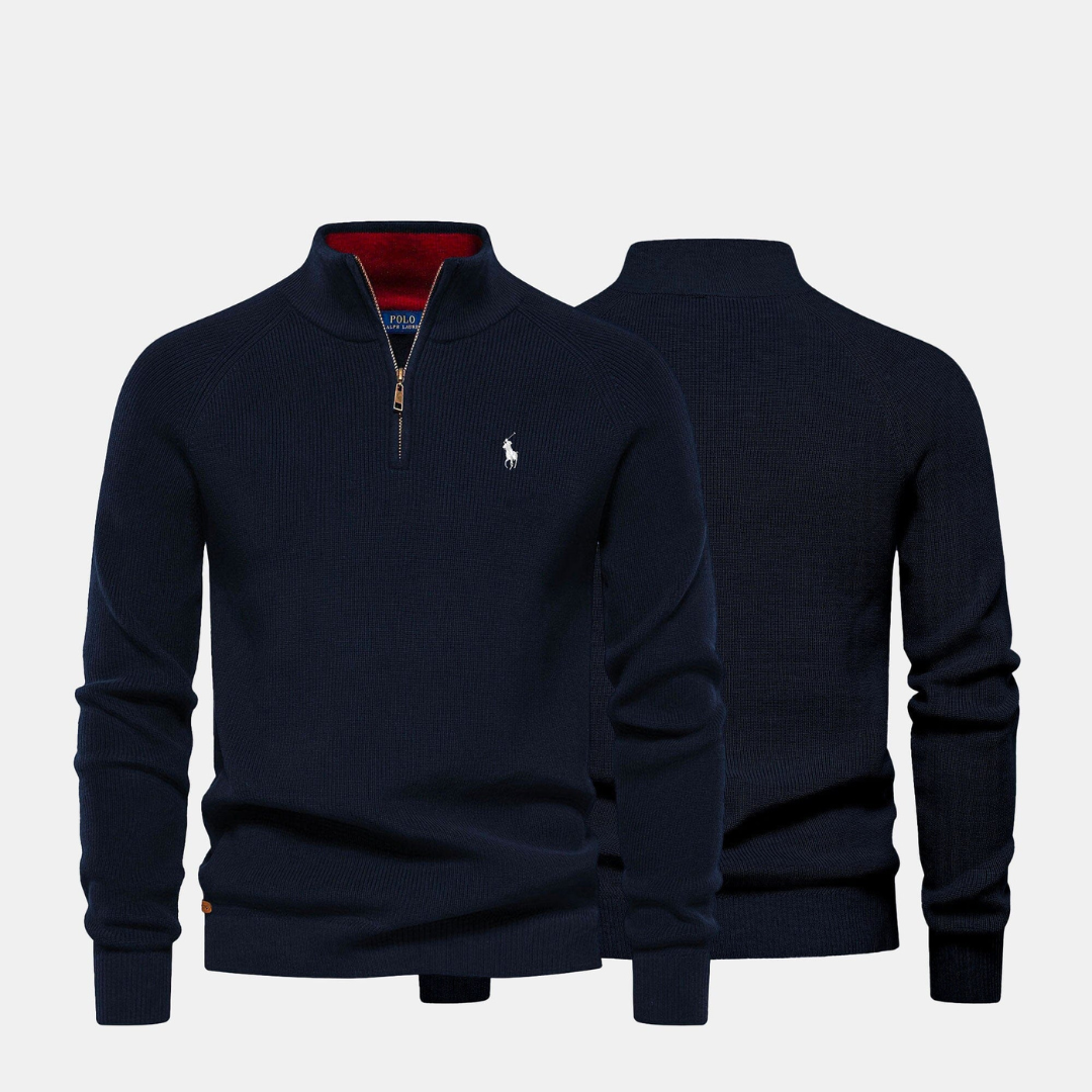 Men's Zip Neck Sweater (Clearance)