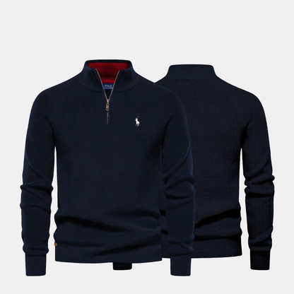 Men's Zip Neck Sweater (Clearance)