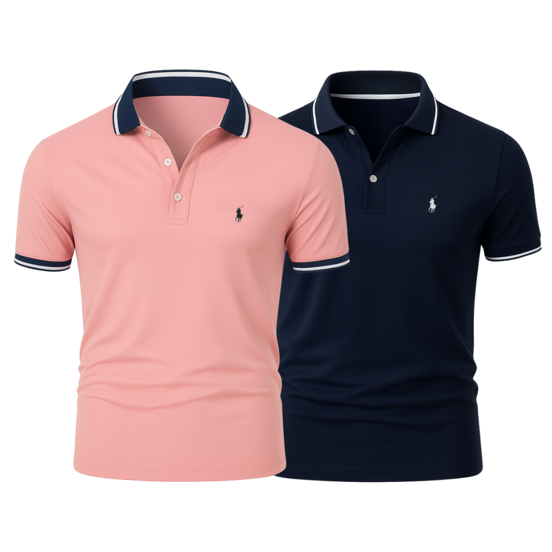 (KAUFE 1, ERHALTE 2) - Premiere Polo Shirt Kit – Professional Line by (2-Pack)