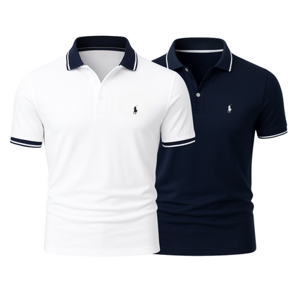 (KAUFE 1, ERHALTE 2) - Premiere Polo Shirt Kit – Professional Line by (2-Pack)