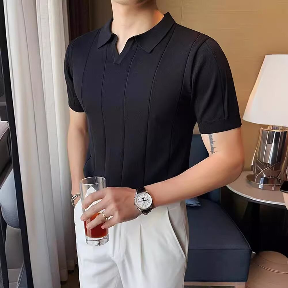 HANNAM V-Neck Polo