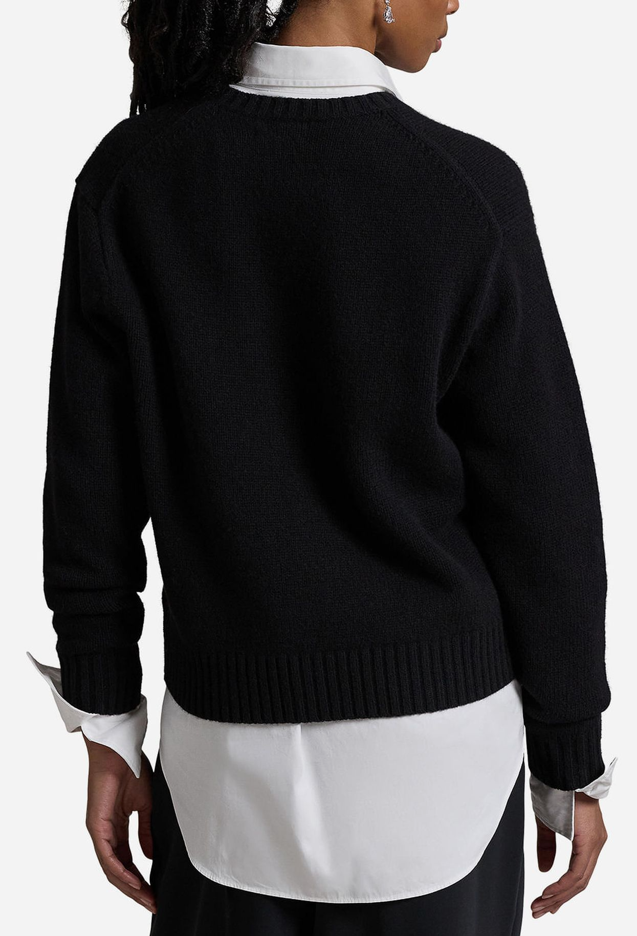 RL Sweater  | Black Polo Bear
