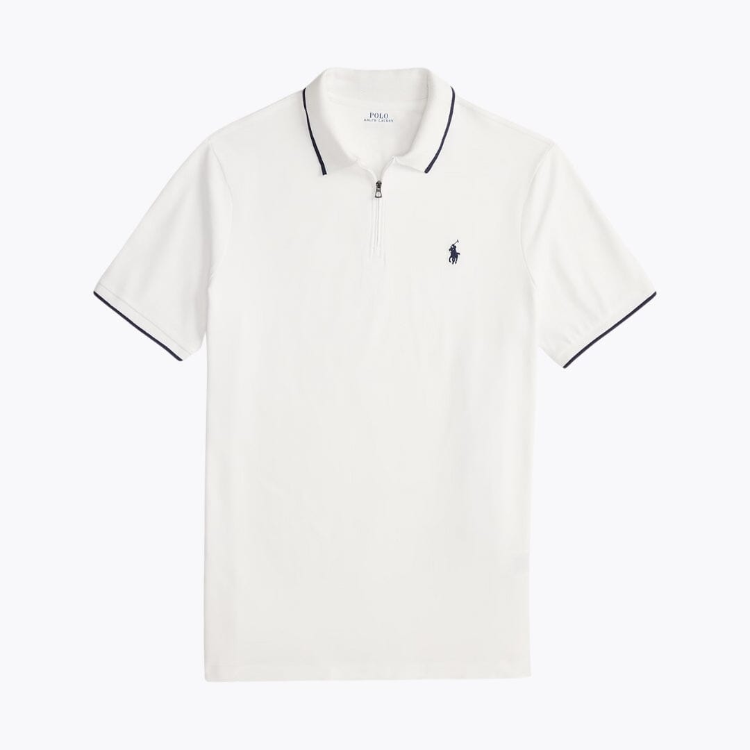 Classic Fit Stretch Mesh Polo Shirt