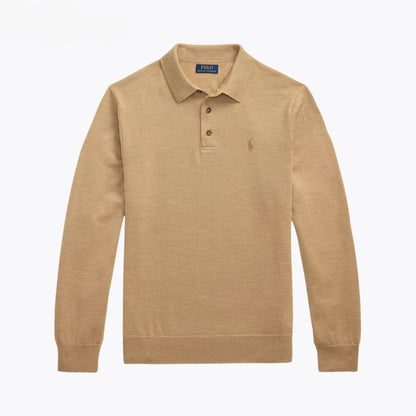 Wool Polo-Collar Jumper