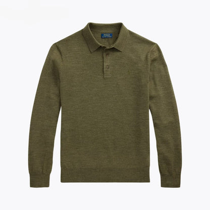 Wool Polo-Collar Jumper